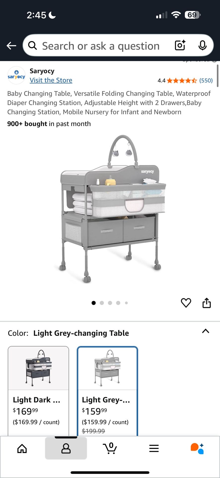 Diaper Changing Station