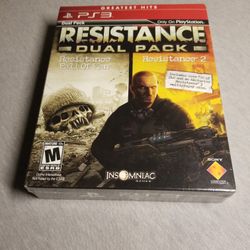 Resistance Dual Pack Ps3 NEW