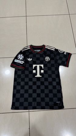 Adidas Bayern Munich Black Checkered Jersey