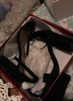 Black heels