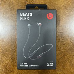 Apple Beats Flex Black Earbuds Brand New Sealed