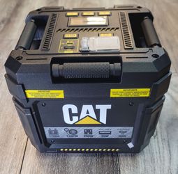 CAT Cube 1750A Jump Starter, 200W Inverter, 120 PSI Compressor