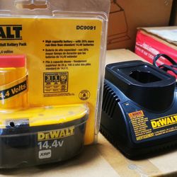 DeWalt Heavy-Duty 14.4 Volt Pack with Charger 
