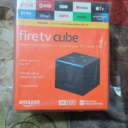 Amazon Firetv Cube 4K 2nd Generation Brand New Sealed 