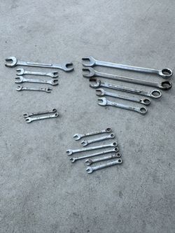 Combination & Open End Wrench Lot-sale Asking 10.