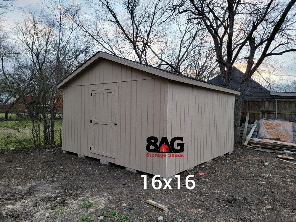 16x16 Storage Shed