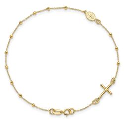 14kt Gold Rosary Bracelet 