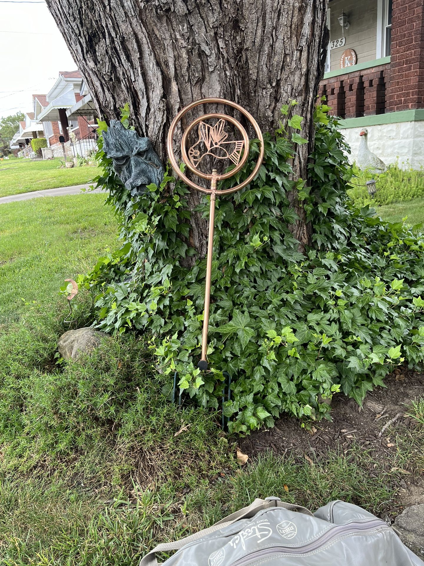 Decorative Lawn Sprinkler Copper