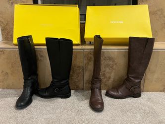 Size 7 Kenneth Cole Reaction Knee-High Riding Boots