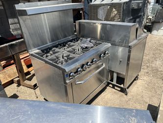 Stove 6 Burner And Oven