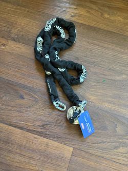 Abus 6 ft chain + Abus disc lock