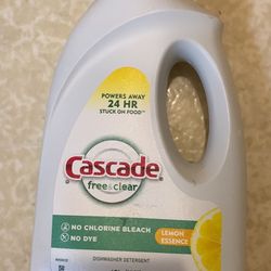 Cascade Free And Clear Dishwasher Detergent 