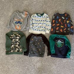 5T Boys Crewneck Sweatshirts