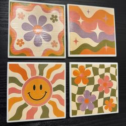 4 Pack Coasters