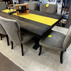 Dining Table $699 Chairs $129 Each 
