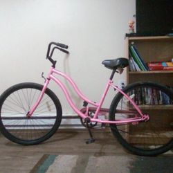 Pink Micargi Bicycle