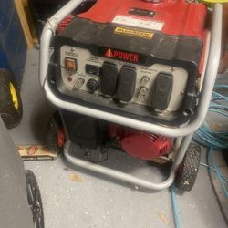 A-iPower SUA5000 Gas Generator – Runs Great, Ready to Use