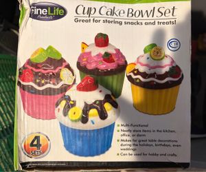 Cupcake bowls
