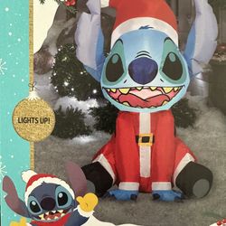 Disney Light Up Santa Stitch
