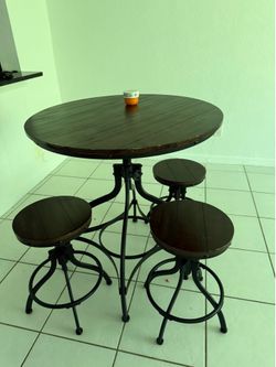 Free table and chairs
