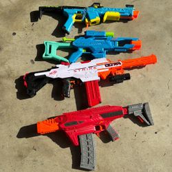 Nerf Gun Lot Of 4 Rival Bag Of Nerf Balls 