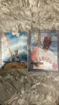 Lot Will Clark 93 n 94 pinnacle museum collection