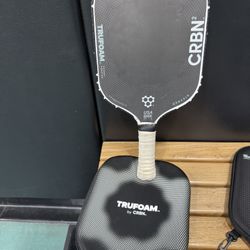 CRBN TruFoam 2 w/Slyce Speedcap Pickleball Paddle - Like New