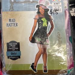 Mad Hatter Costume Xlarge