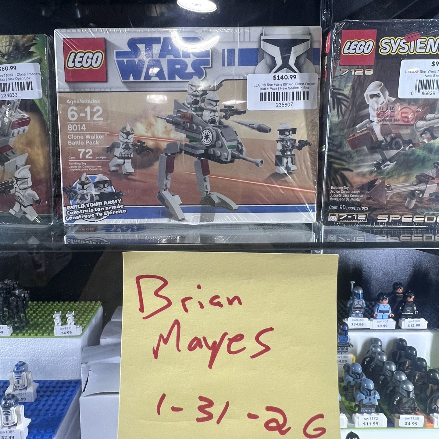 Lego Star Wars 8014-1 Clone Walker Battle Pack for Sale in Lewisville ...
