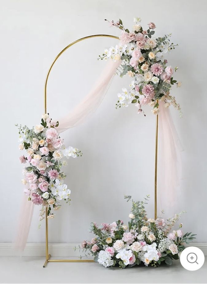 Brand New! Wedding Flower Arch Exclusive Design Decorative Frame Floral Arrangement