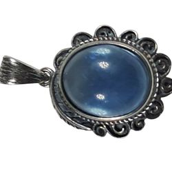 Natural Aquamarine Pendant 