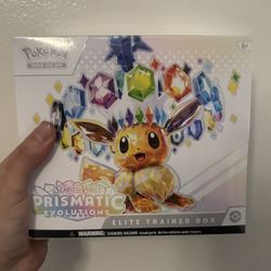 pokemon prismatic evolutions etb new