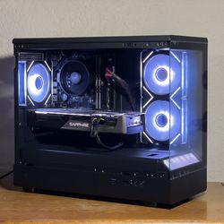 RX 5700 XT - Ryzen 5 5500 | Black Gaming PC with RGB