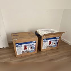 2 Brother PE900 Embroidery Machines Bundle (+ Opened) - New - Rowlett, TX