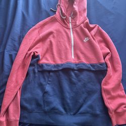 Nike Half Zip Jacket/Hoodie Size Medium 