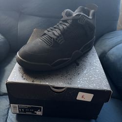 Jordan Retro 4 Black Cat 2025 Size 11 