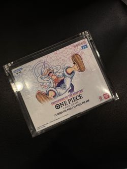 One piece booster box