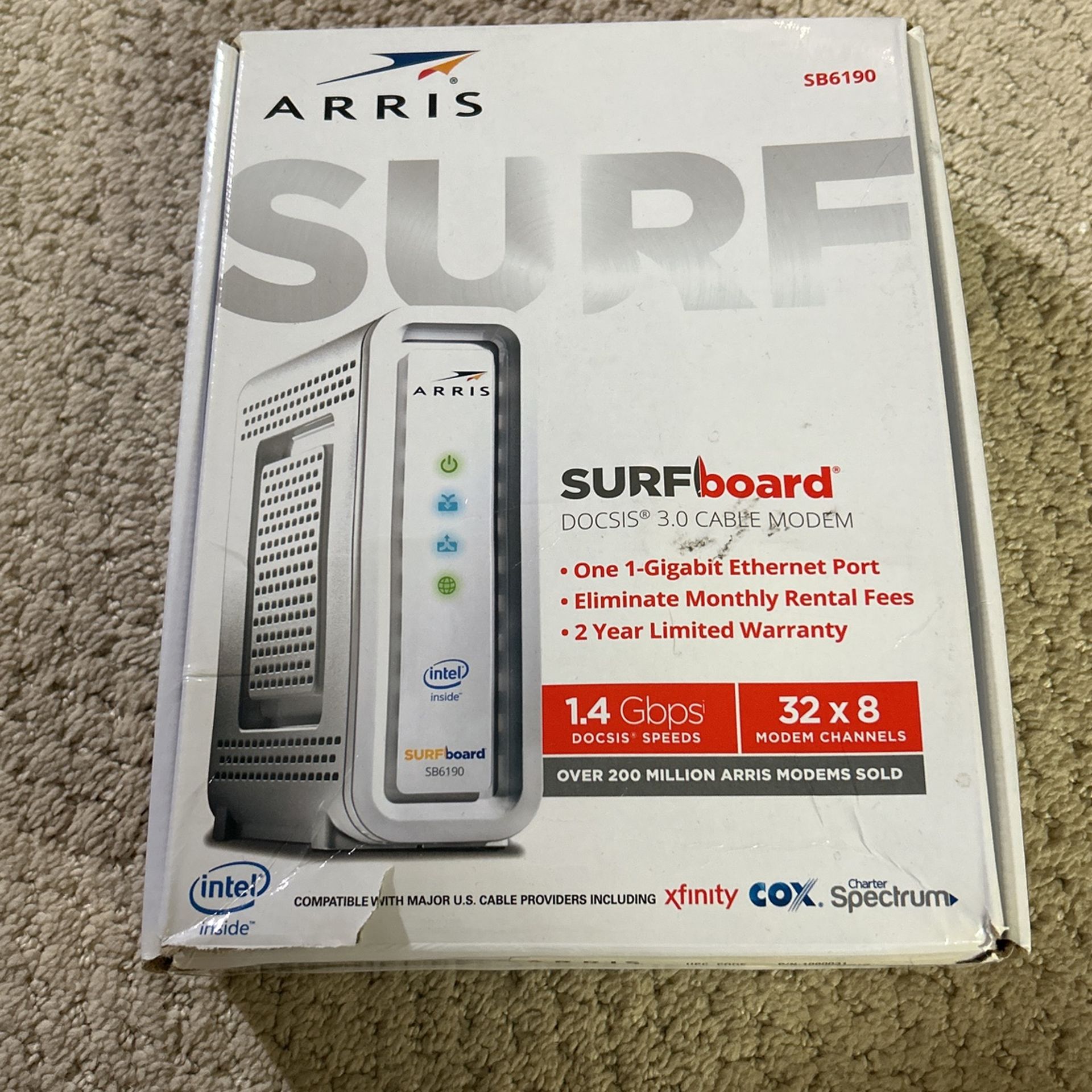 Surfboard Dosis 3.0 Cable Modem SB6190
