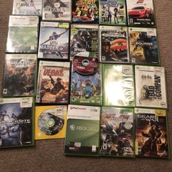 Lot of 20 XBOX 360 Games with disc’s
