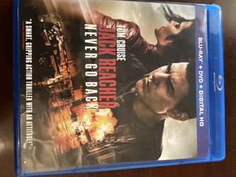 Jack Reacher: Never Go Back Blu-ray + DVD