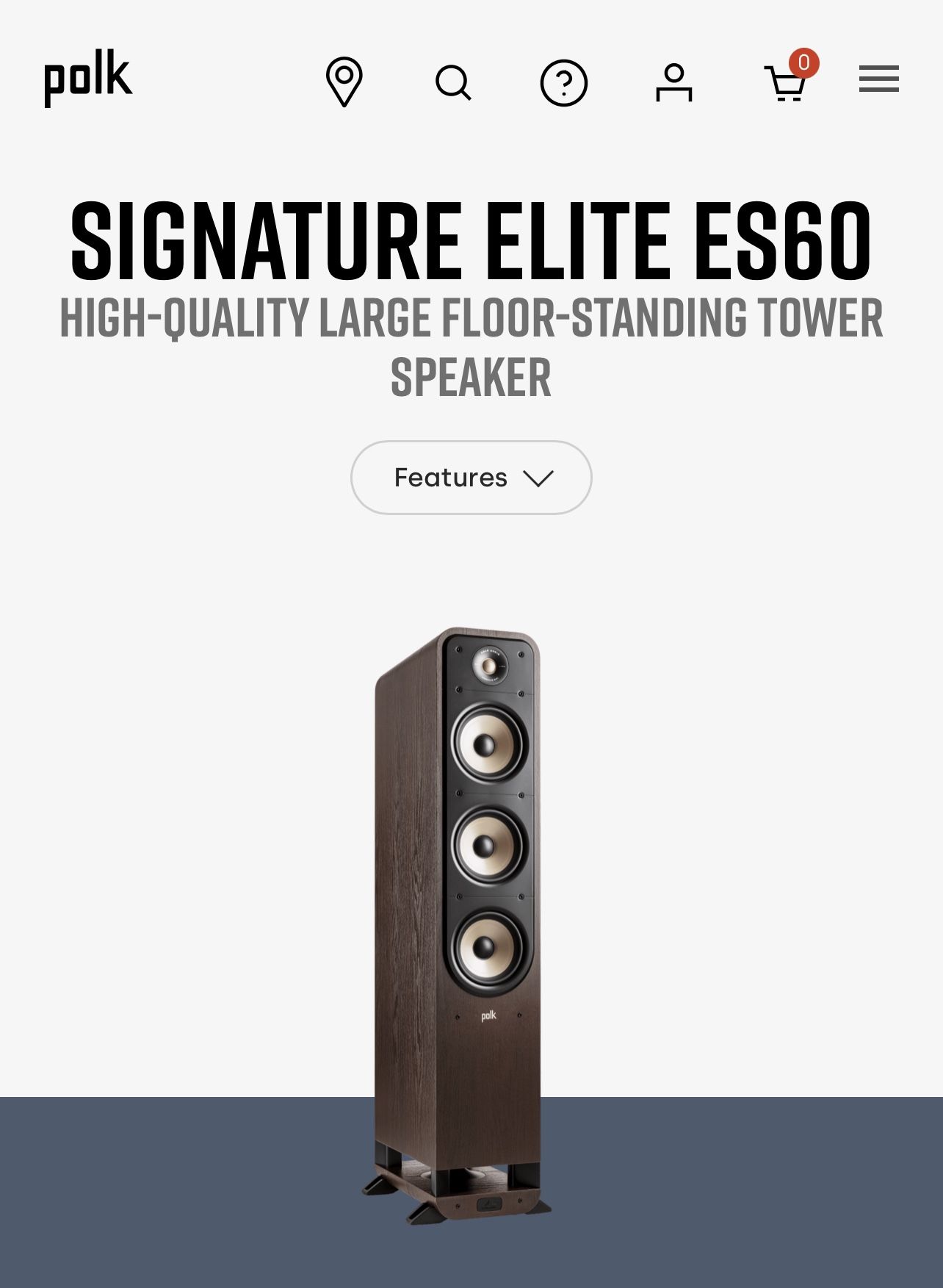 Polk Signature Elite ES60 Speaker