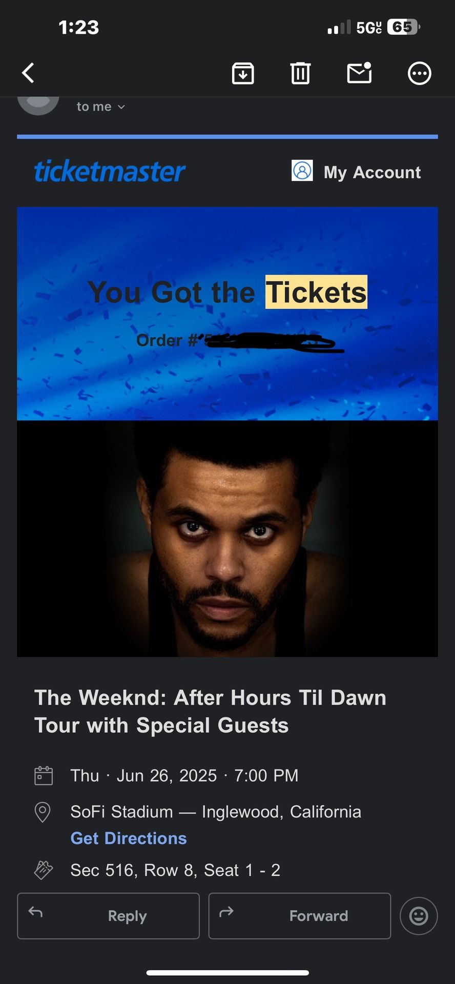 The Weeknd: After Hours Til Dawn Tour