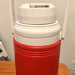 Vintage Coleman Water Bottle Jug Cooler Thermos 