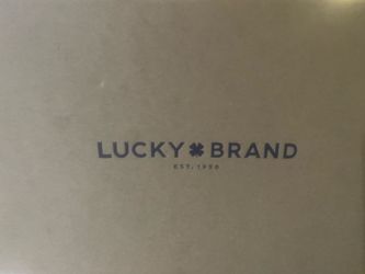 Lucky brand black flats