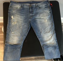 True Religion GENO Jeans – Size 42 – Light Blue – Slim No Flap Style 