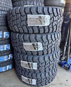 35x12.50R20LT Pegasus MTX Set Of 4 New Tires