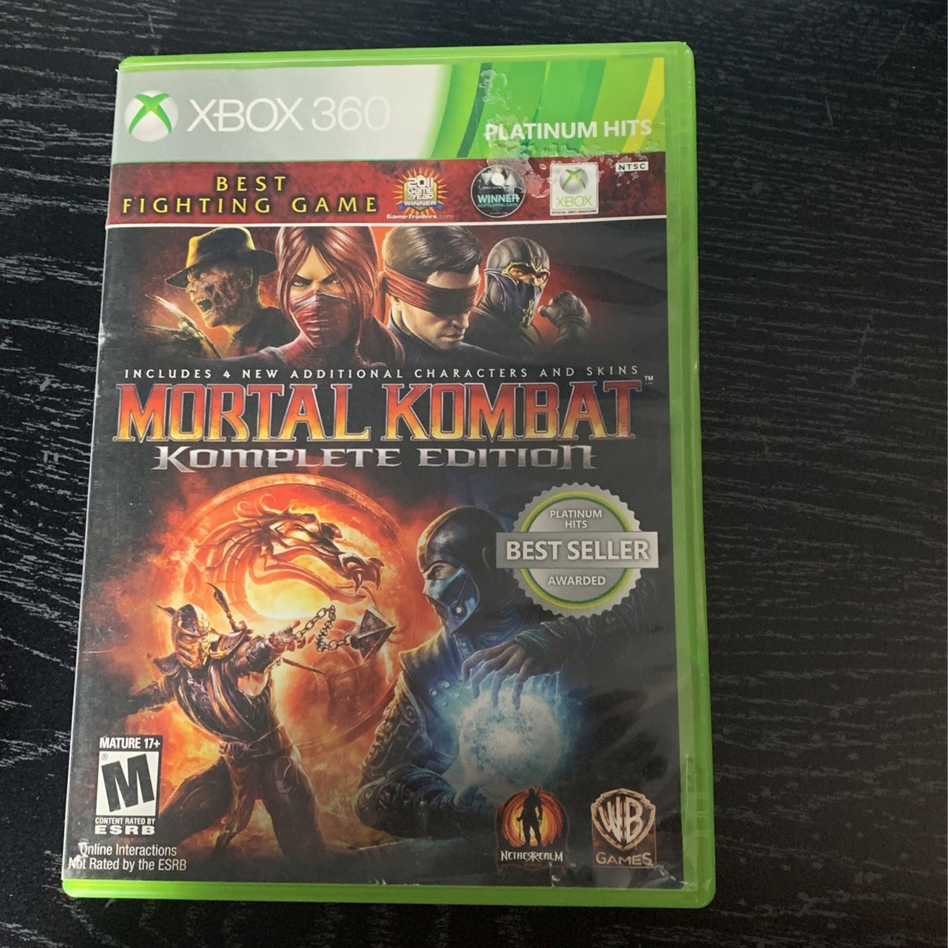 Mortal Kombat Komplete Edition- Microsoft Xbox 360 (Used)