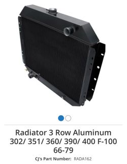 1(contact info removed) F100 Aluminum Radiador