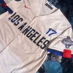 Dodgers ohtani jersey 