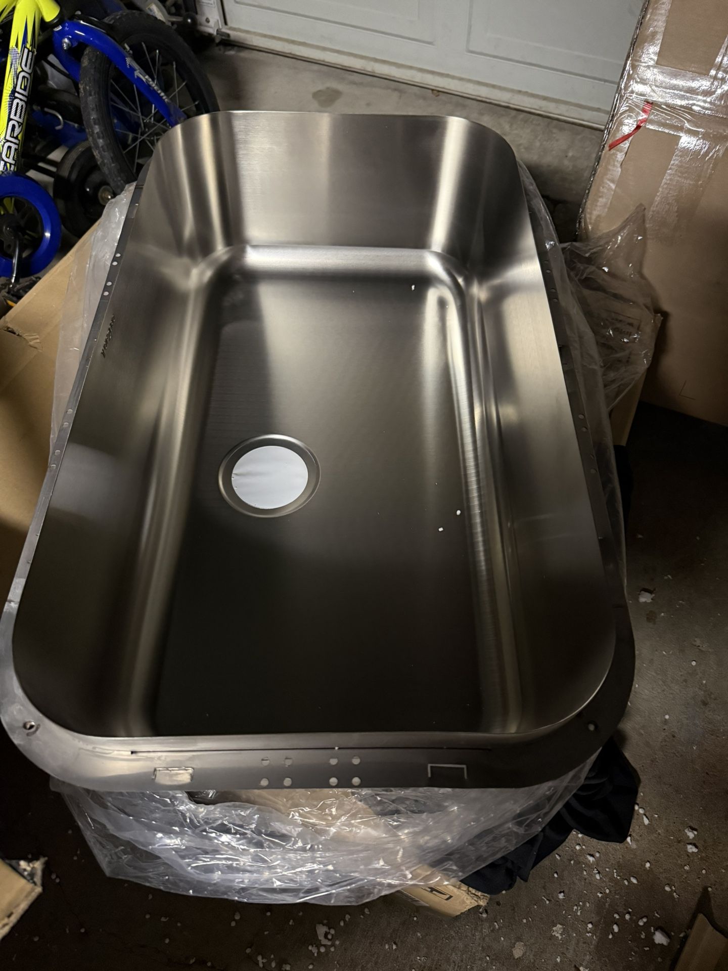 Top zero Steel Kitchen Sink